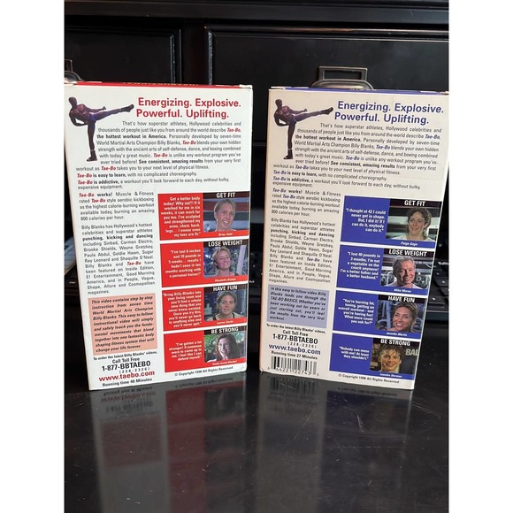 Tae Bo Workout VHS Tapes - Picture 2 of 2